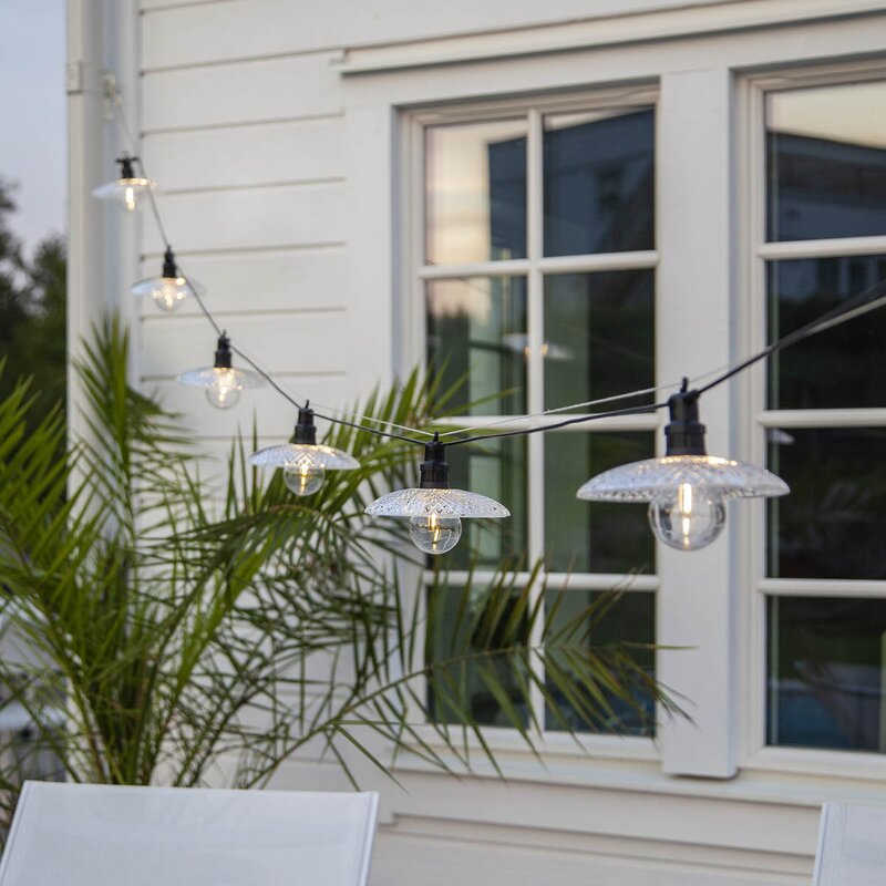 Star Trading Glassy Ligh lyslenke 473-10 350 cm klar