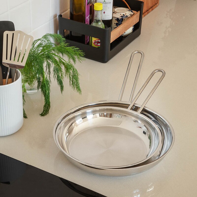 Eva Trio Stainless Steel stekepanne 24 cm