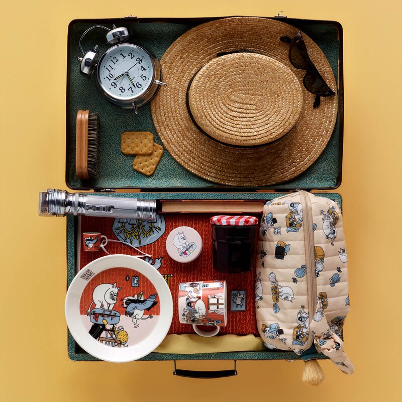 MoominArabia Mummi lommespeil 10x6,5 cm Ferieklar