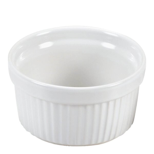 Guardini Ceramica mini ildfast form 9x5,2 cm hvit