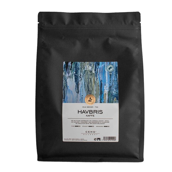 Cemo Havbris kaffe hele bønner 1 kg