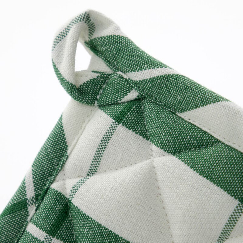 Nicolas Vahé Chef gryteklut 22,5x22,5 cm 2 stk grønn/hvit