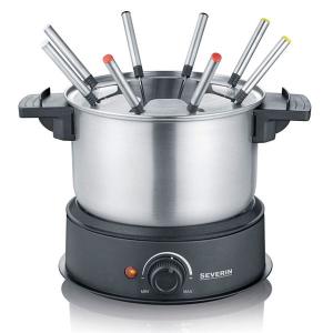 Severin Fondue for 8 personer 1,40L svart