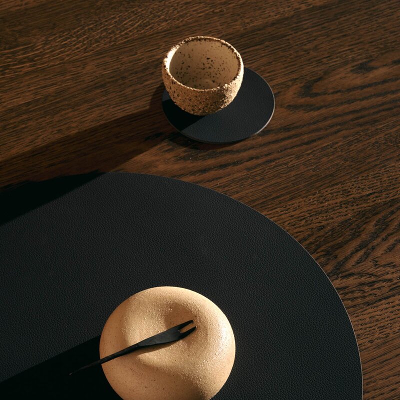 LIND DNA Circle Nupo glassbrikke 10 cm Black Ink