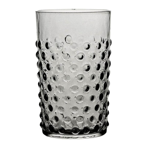 Klimchi Hobnail glass 20 cl grey smoke