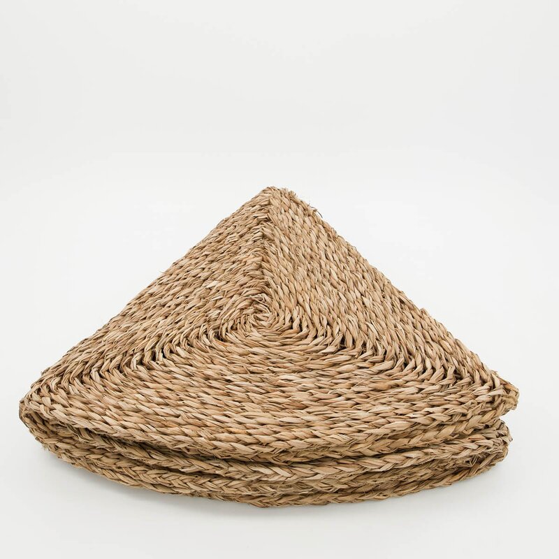 House Doctor Star juletreteppe 100 cm natur