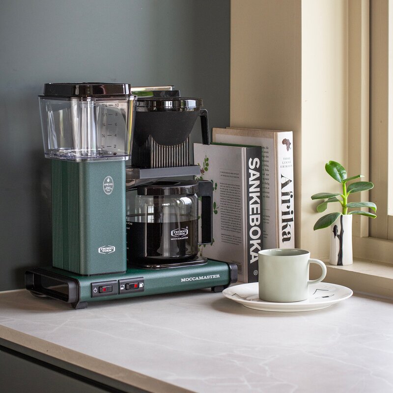 Moccamaster Optio kaffetrakter 1,25L forest green