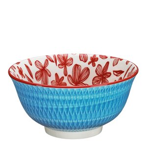 Cilio AMICI skål 85 cl 18 cm rombe blå