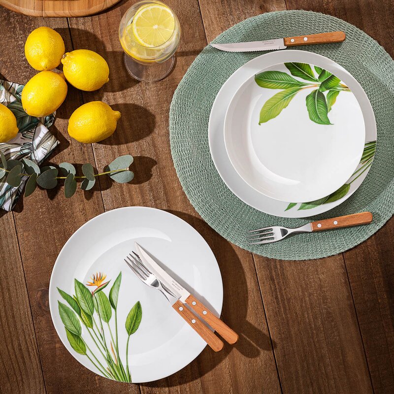 Tramontina Bestikksett 24 deler Jatoba tre/stål