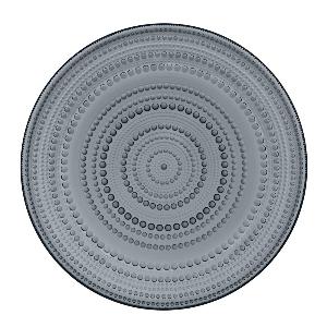 iittala Kastehelmi tallerken 31,5 cm mørk grå