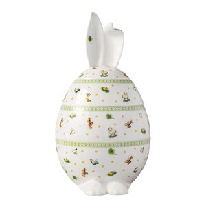 Villeroy & Boch Easter Delight dekorasjonsegg 30 cm hvit/grønn