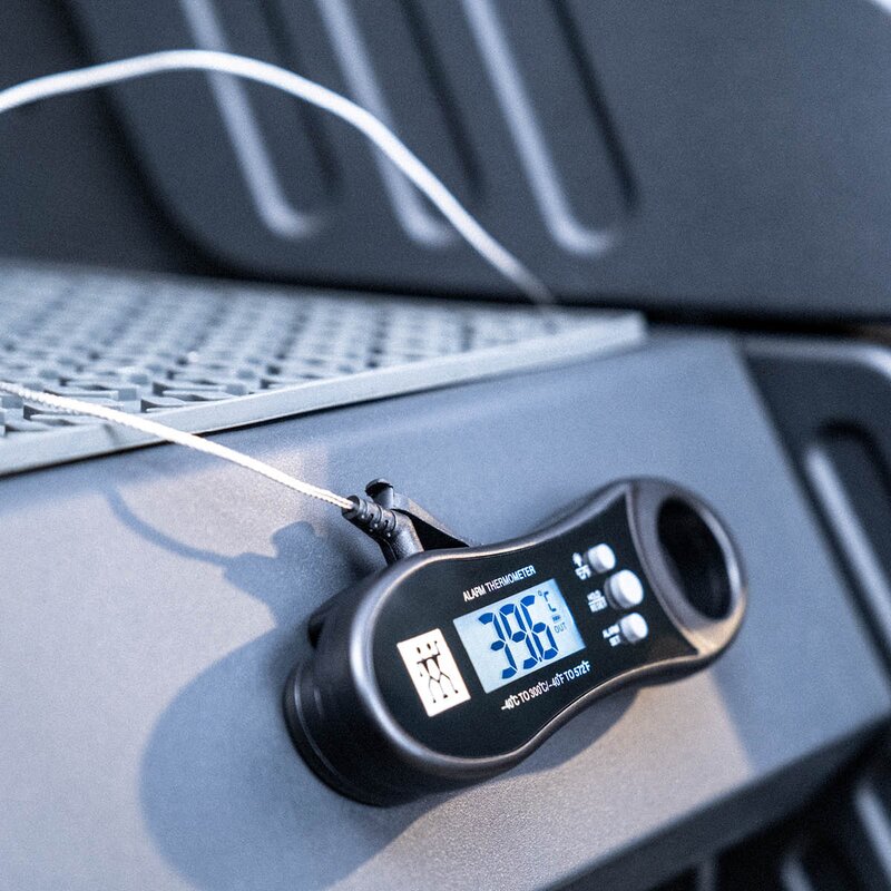 Zwilling BBQ+ digital steketermometer 15,5 cm svart