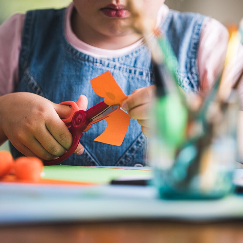 Fiskars Fiskars Kids saks 3+ år rød