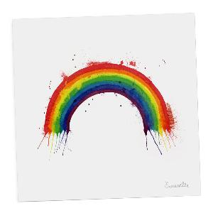 Emmeselle Gavelapp regnbue