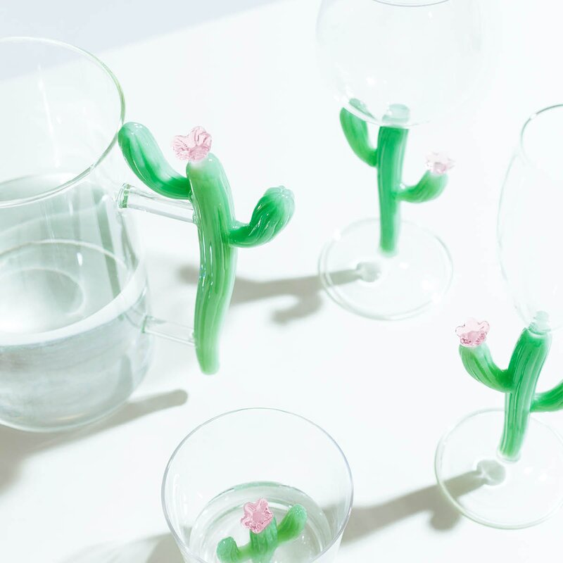 Ichendorf Milano Desert Plants kanne 1,5L kaktus matt grønn