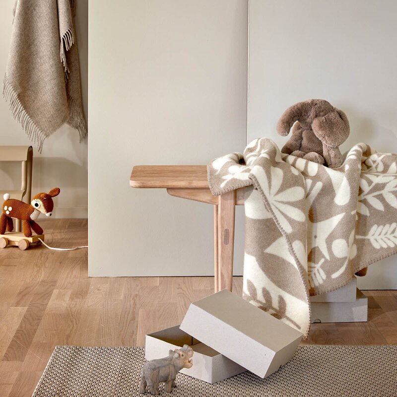 Høie Skattekammer barnepledd 100x130 cm beige