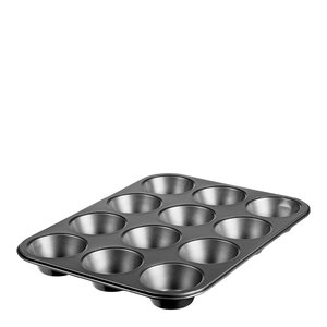 Gastromax Baking muffinsform 23x26 cm 12 stk karbonstål