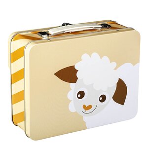 Blafre Lam koffertboks 8x16x19 cm gul