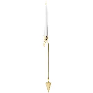 Georg Jensen Cc2022 julelysestake med kremmerhus gull