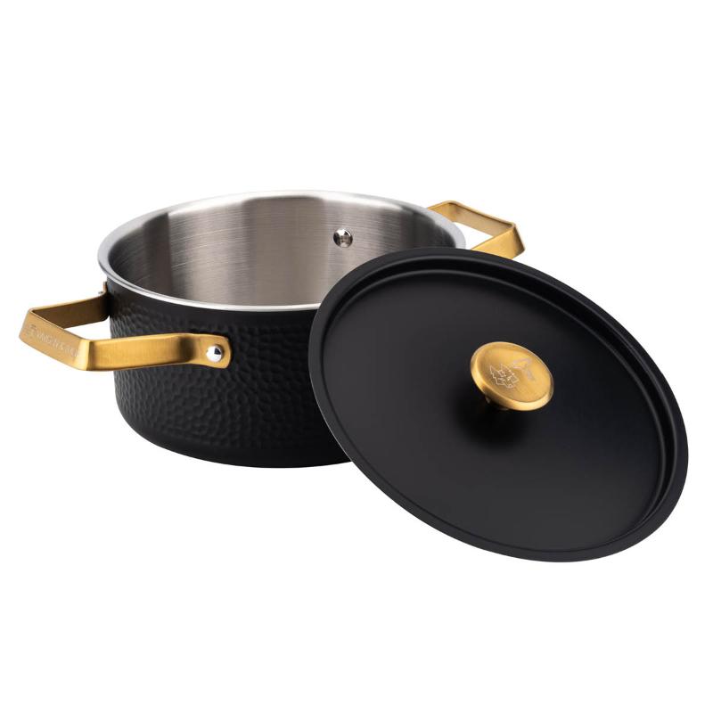 Vargen & Thor Arvet Mandus 2 gryte 2,8L svart