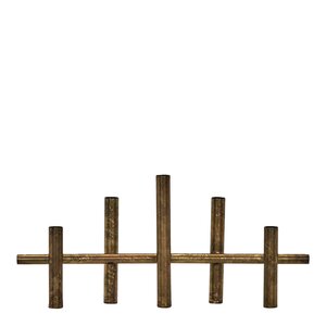 House Doctor Maxi lysestake i jern 45x20 cm antikk messing