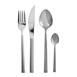 Vargen & Thor Glød bestikksett 16 deler blankt stål