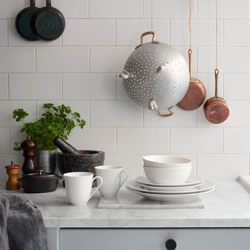 Rörstrand Swedish Grace servisesett/start 8 deler