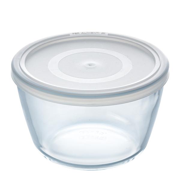 Pyrex Cook & Freeze glassbolle med lokk 1,1L klar