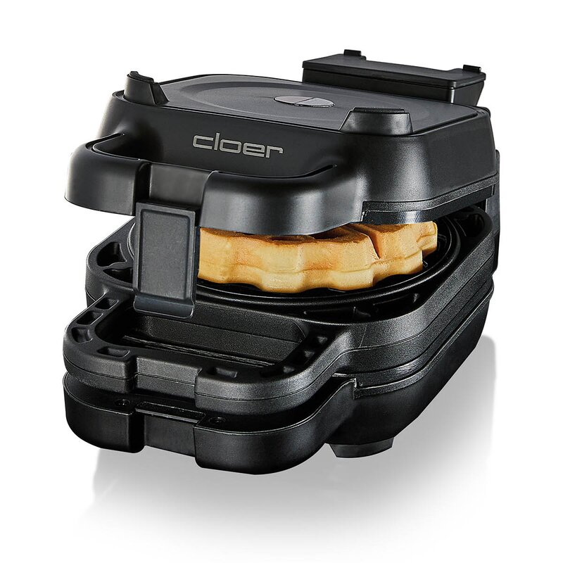 Cloer Cloer Waffle Pie Maker vaffeljern CL6150 svart