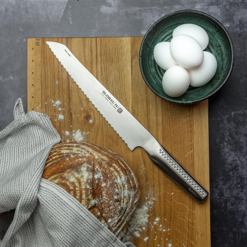 Global Global GN-004R brødkniv 23 cm tannet oriental