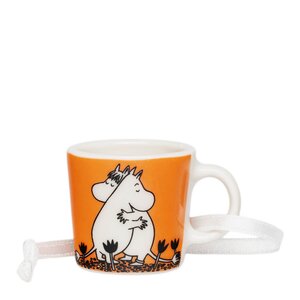 MoominArabia Mummikopp mini 3 cm Kjærlighet oransje