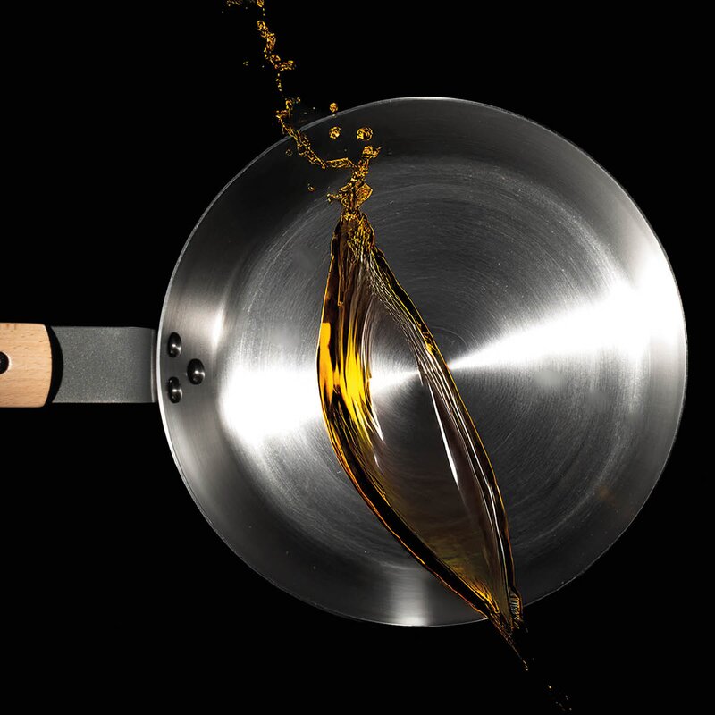 Ibili Stekepanne 20 cm karbonstål