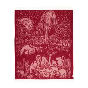 MoominArabia Mummi ullpledd 130x170 cm Festlige stunder