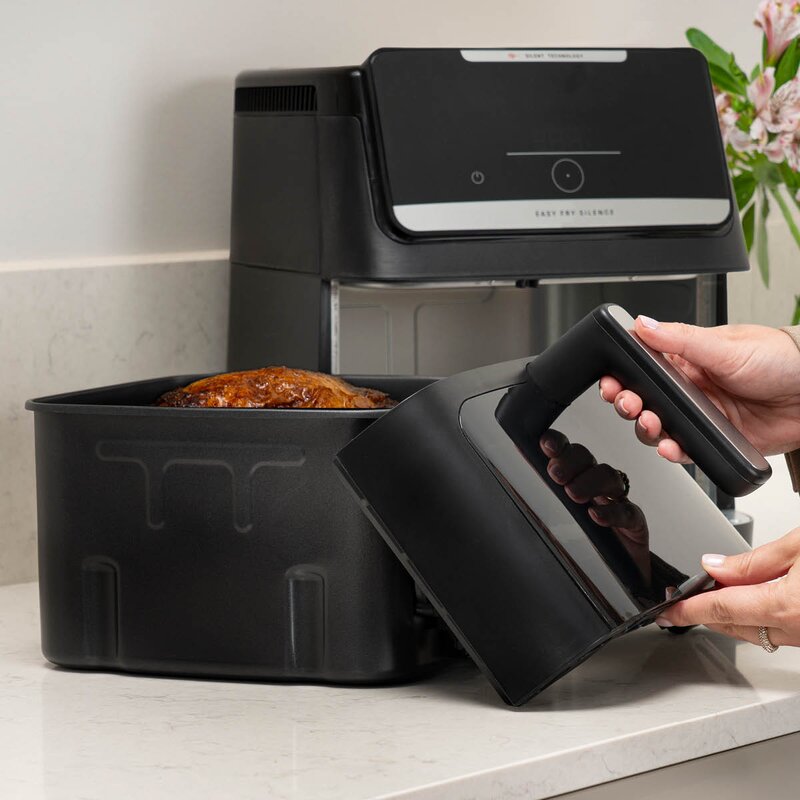 OBH Nordica Easy Fry Silence Vision airfryer 7 L svart