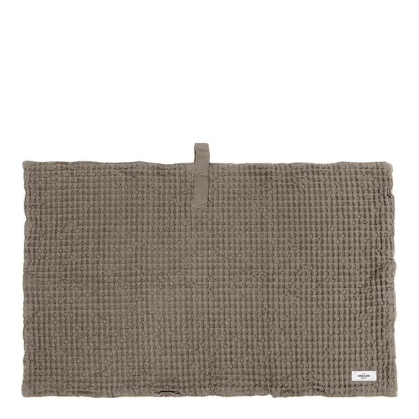 The Organic Company Big Waffle badematte 80x55 cm clay