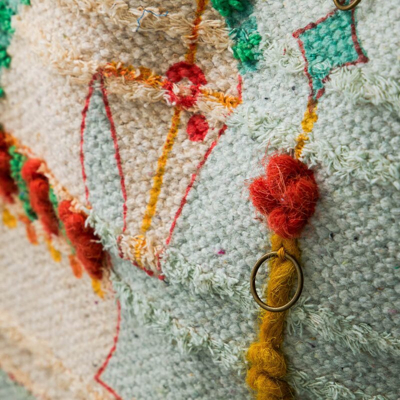 House Doctor Horse julekalender 90 cm grønn brun