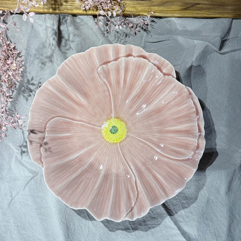 Bordallo Pinheiro Wild Flower fat 40 cm rosa