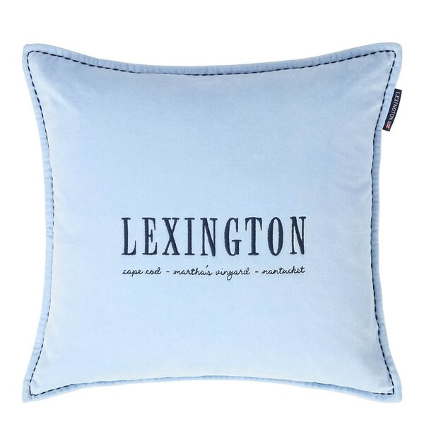Lexington Putetrekk 50x50 cm blå logo