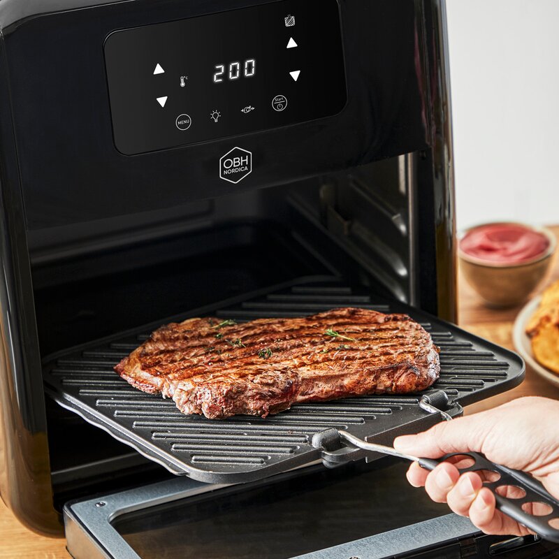 OBH Nordica Easy Fry Oven & Grill airfryer 11L 9-in-1 svart