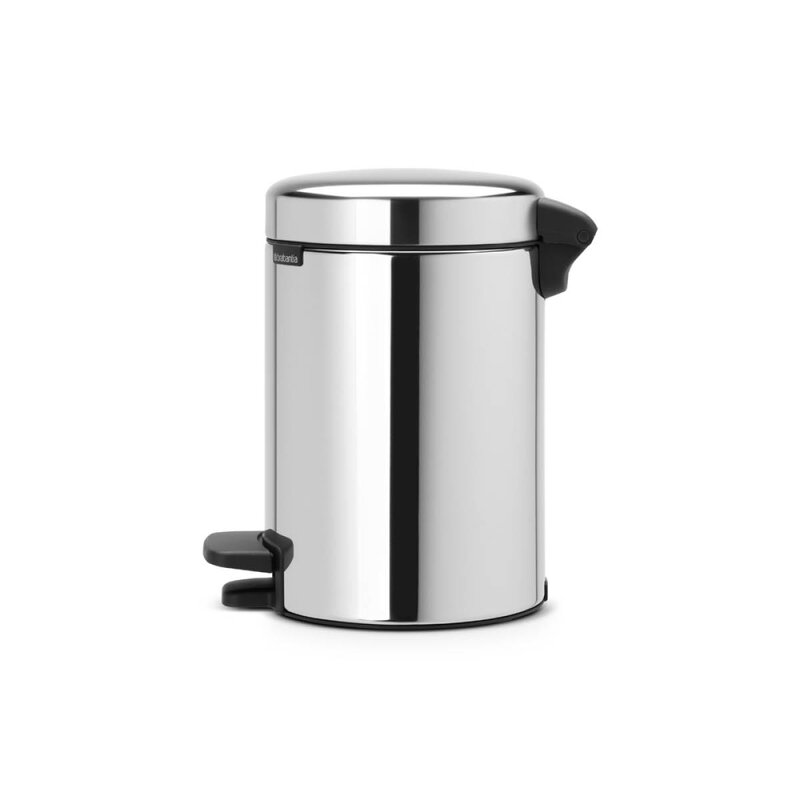 Brabantia NewIcon pedalbøtte 3L blankt stål