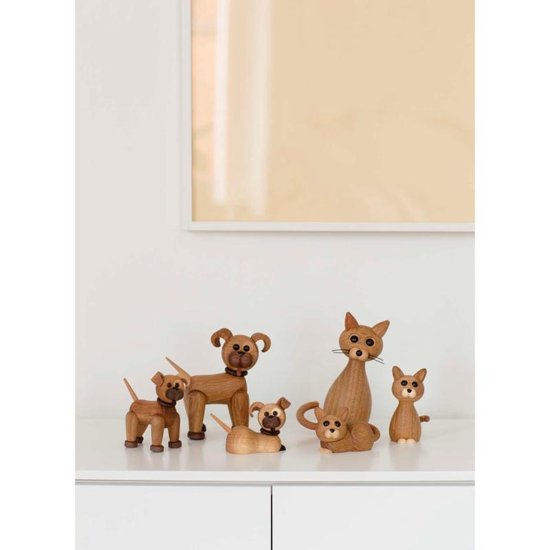 Spring Copenhagen Woody figur 10,7 cm eik