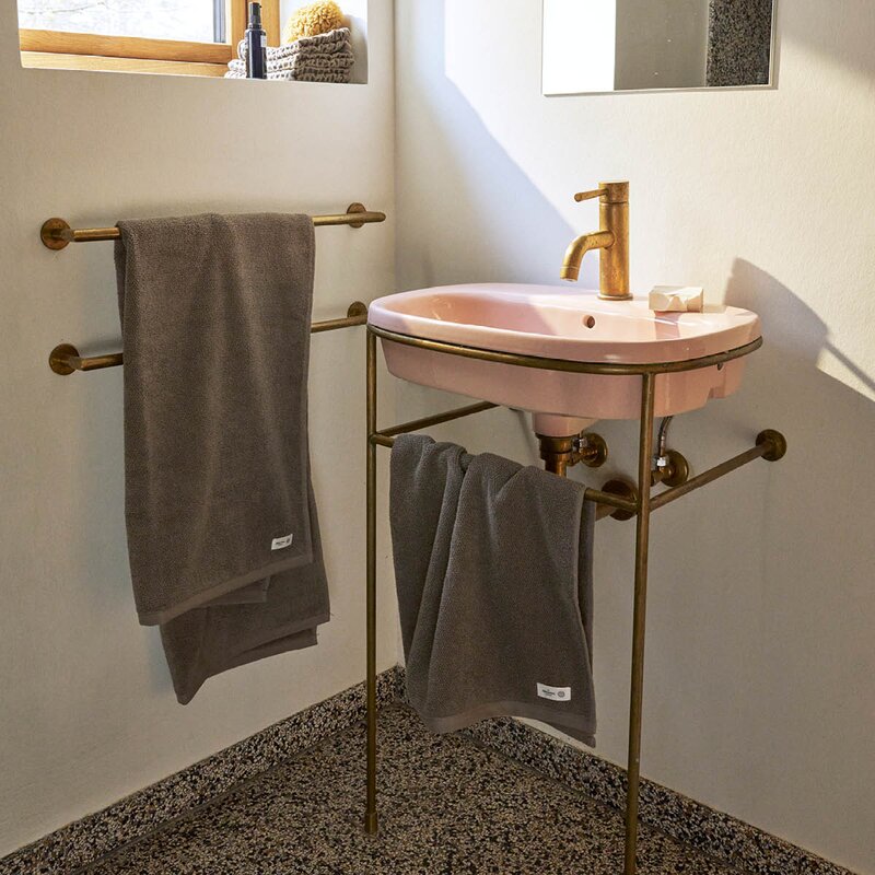 The Organic Company MILD gavesett med håndkle og badelaken clay