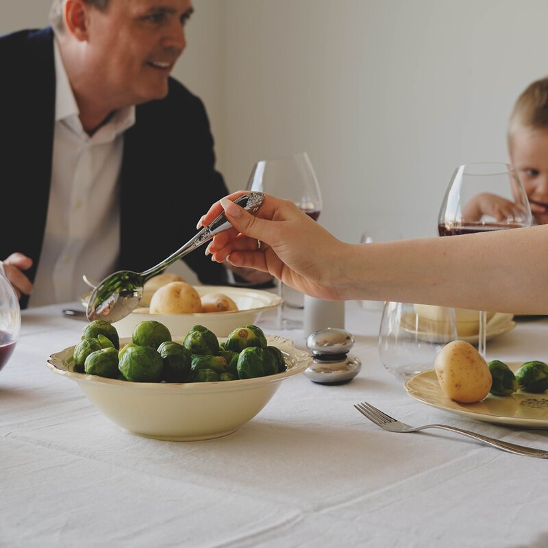 Hardanger bestikk Nina spiseskje 19,55 cm