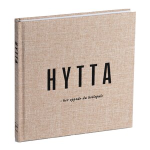 Pictureit Hyttebok 22x21,5x2,5 cm beige