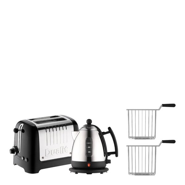 Dualit Vannkoker 1L og brødrister svart 