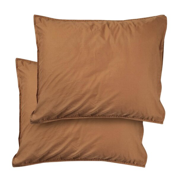 Midnatt Dromedary putetrekk 50x70 cm 2 stk lysebrun