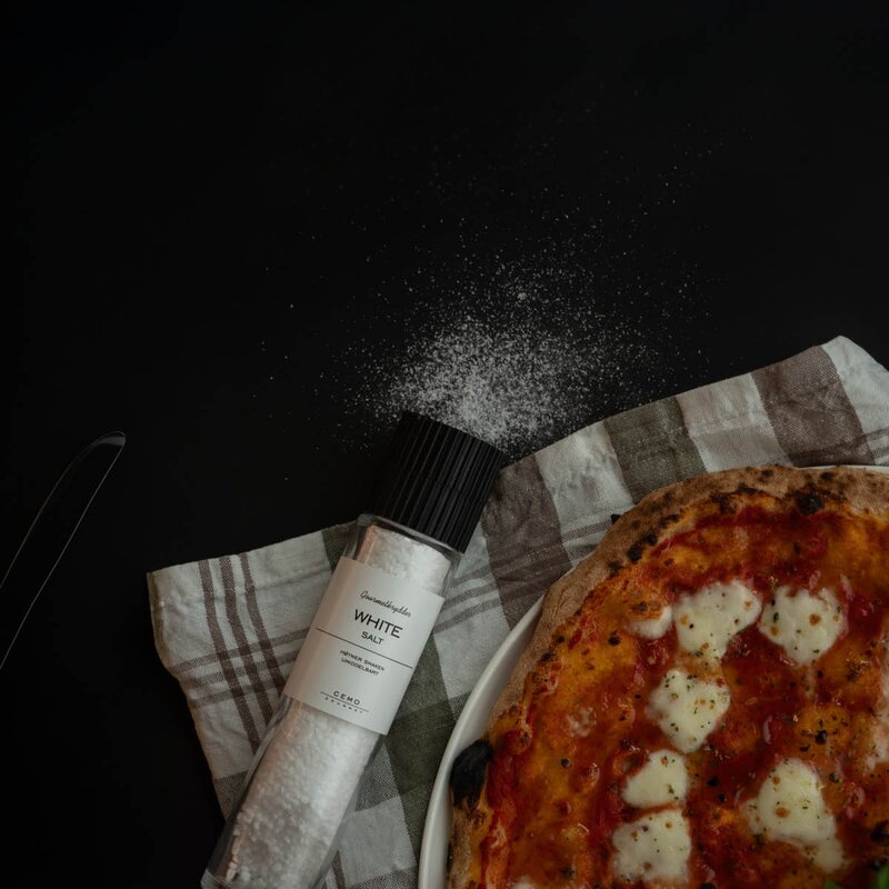 Cemo Gourmet kvern med white salt 