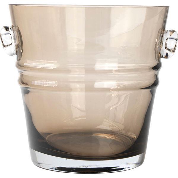 Magnor The bucket lykt/vase 20 cm brun