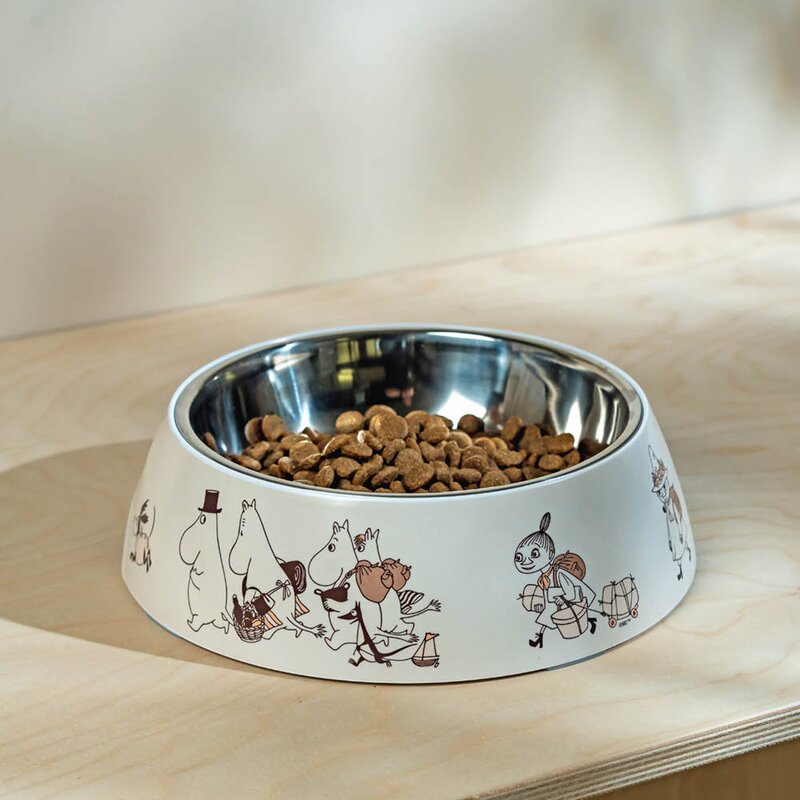 Muurla Mummi Pets matskål 1,2L beige