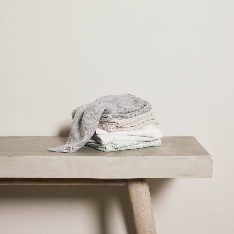 Lene Bjerre Caia oppvaskklut 28x28 cm hvit